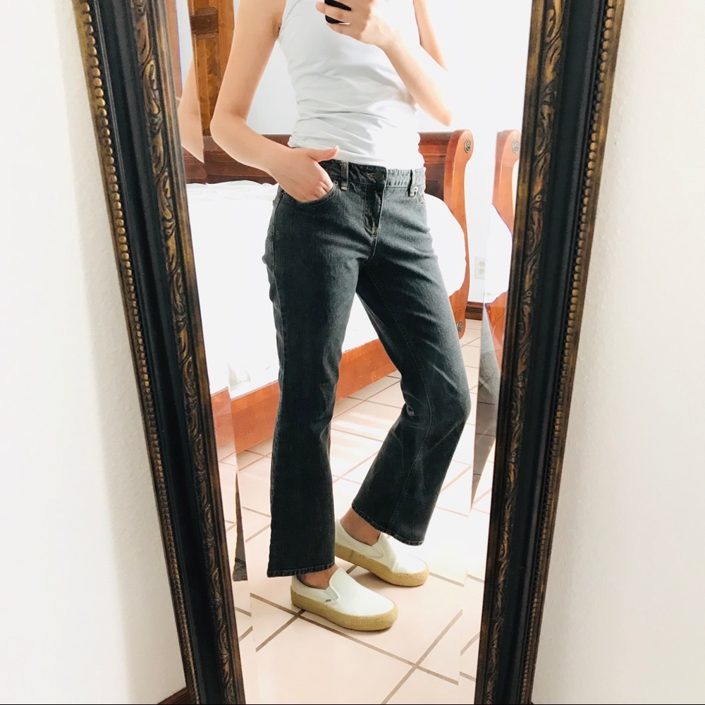 ANN TAYLOR LOFT BOOTCUT STRETCH DENIM JEANS